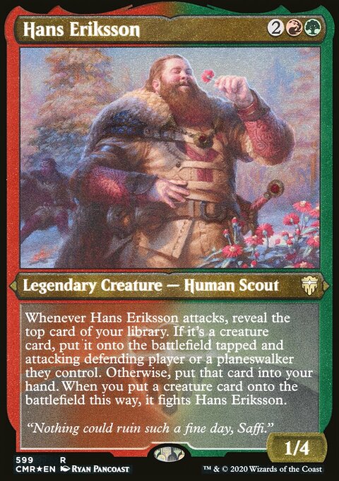 Hans Eriksson (Etched) [Commander Legends]