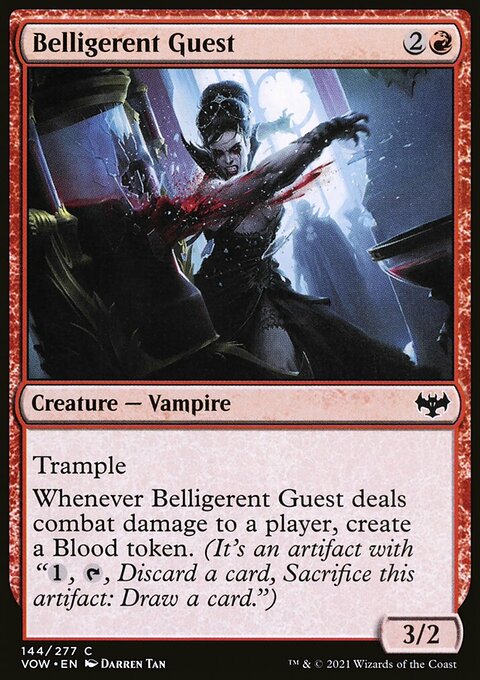 Belligerent Guest [Innistrad: Crimson Vow]