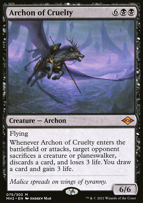 Archon of Cruelty [Modern Horizons 2]