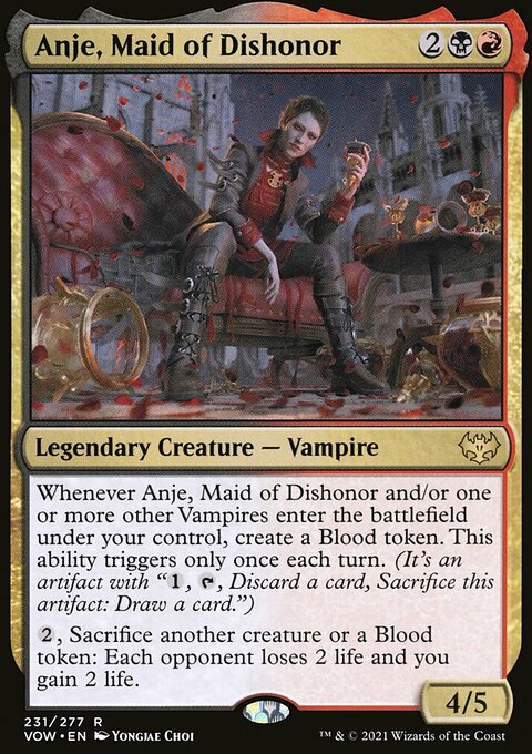 Anje, Maid of Dishonor [Innistrad: Crimson Vow]