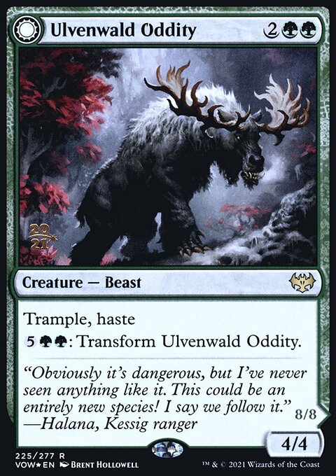 Ulvenwald Oddity // Ulvenwald Behemoth [Innistrad: Crimson Vow Prerelease Promos]