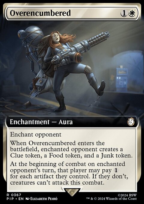 Overencumbered (Extended Art) [Fallout]