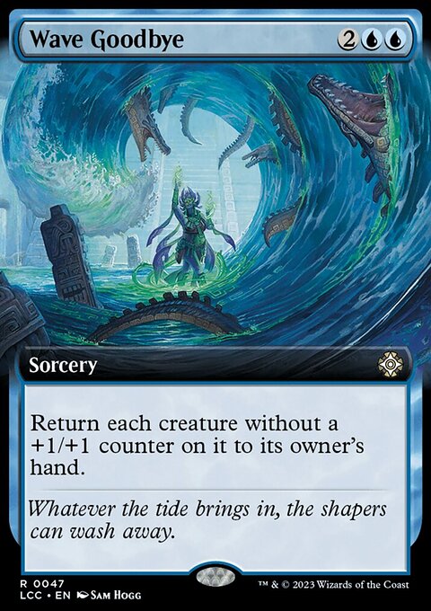 Wave Goodbye (Extended Art) [The Lost Caverns of Ixalan Commander]