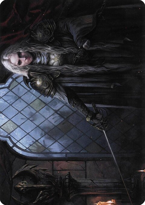 Thalia, Guardian of Thraben Art Card [Innistrad: Crimson Vow Art Series]
