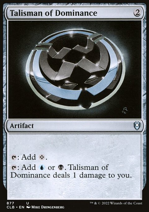 Talisman of Dominance [Commander Legends: Battle for Baldur's Gate]