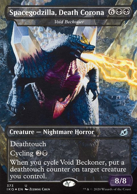 Void Beckoner - Spacegodzilla, Death Corona (Godzilla Series) [Ikoria: Lair of Behemoths]