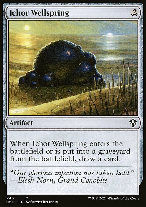 Ichor Wellspring [Commander 2021]