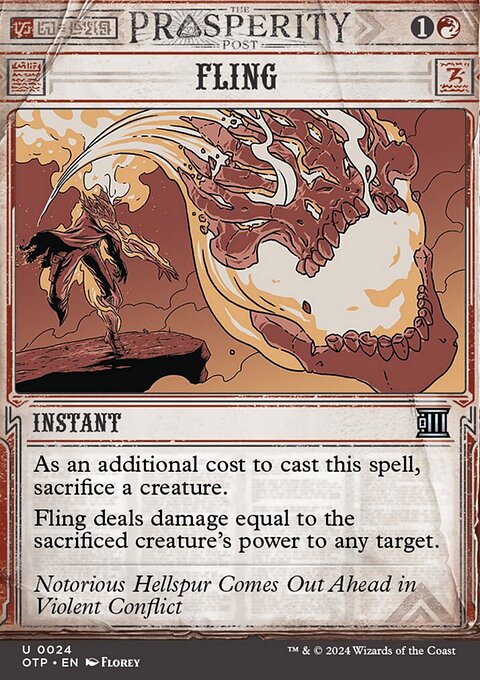 Fling [Outlaws of Thunder Junction: Breaking News]