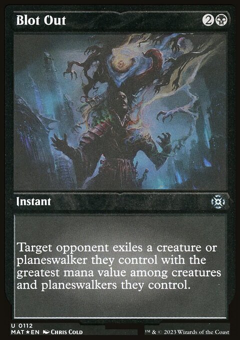 Blot Out (Foil Etched) [March of the Machine: The Aftermath]