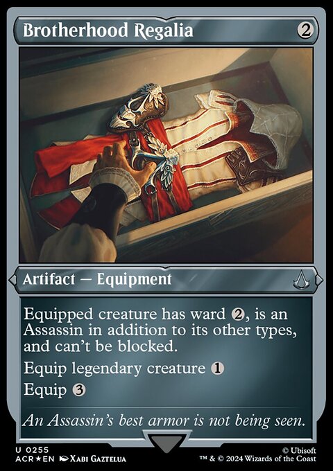 Brotherhood Regalia (Foil Etched) [Assassin's Creed]