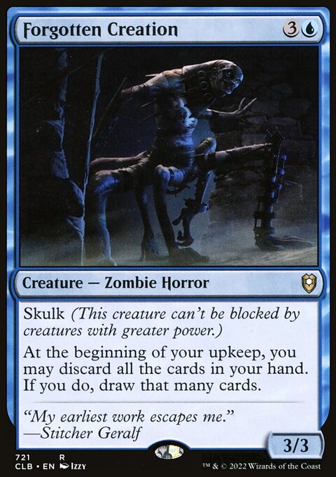 Forgotten Creation [Commander Legends: Battle for Baldur's Gate]