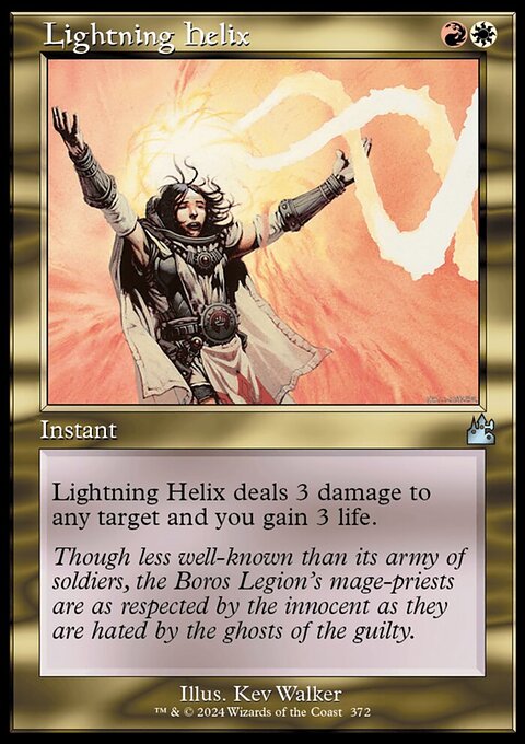 Lightning Helix (Retro Frame) [Ravnica Remastered]