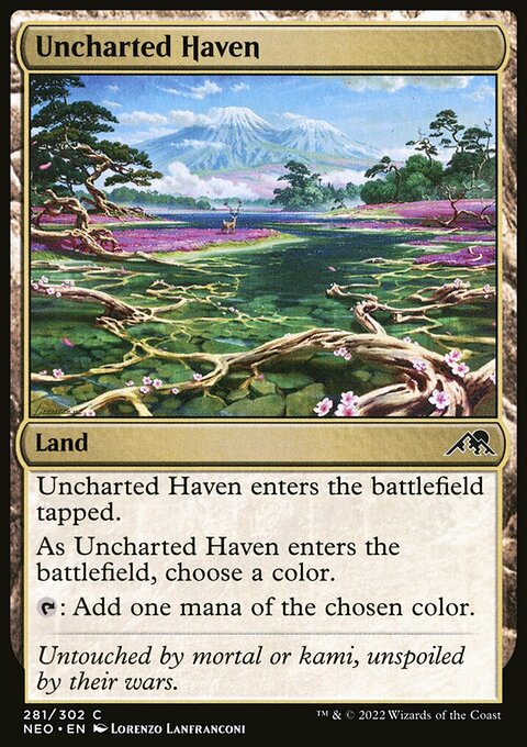 Uncharted Haven [Kamigawa: Neon Dynasty]