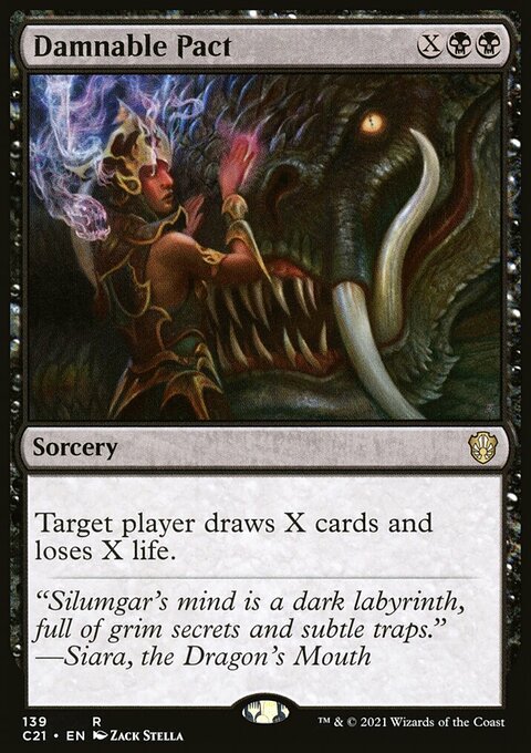 Damnable Pact [Commander 2021]