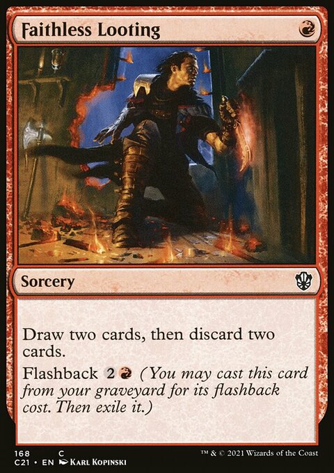 Faithless Looting [Commander 2021]