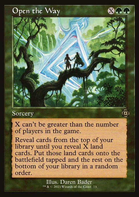 Open the Way (Retro) [March of the Machine: The Aftermath]