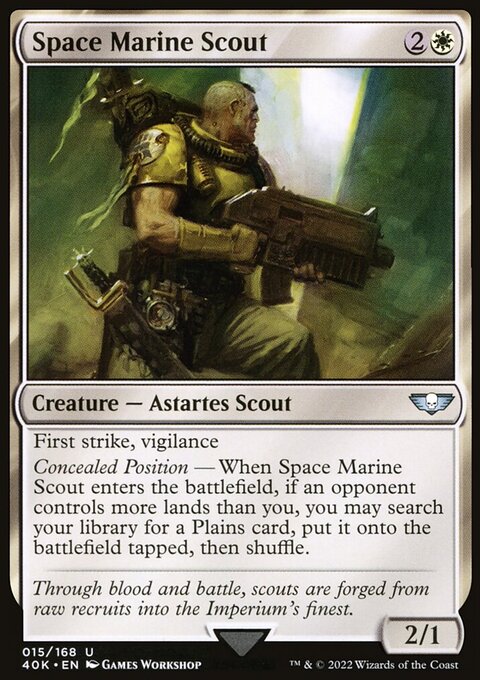 Space Marine Scout [Warhammer 40,000]