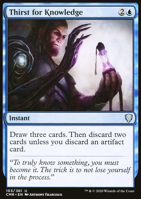 Thirst for Knowledge [Commander Legends]