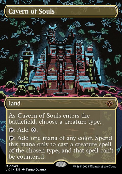 Cavern of Souls (0345) (Borderless) [The Lost Caverns of Ixalan]