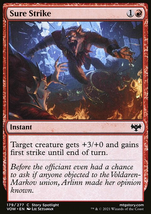 Sure Strike [Innistrad: Crimson Vow]