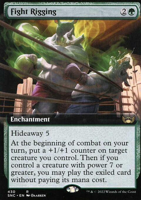 Fight Rigging (Extended Art) [Streets of New Capenna]