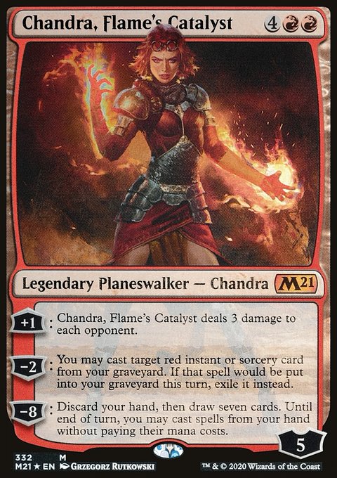 Chandra, Flame's Catalyst [Core Set 2021]