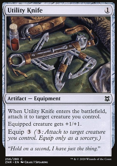 Utility Knife [Zendikar Rising]