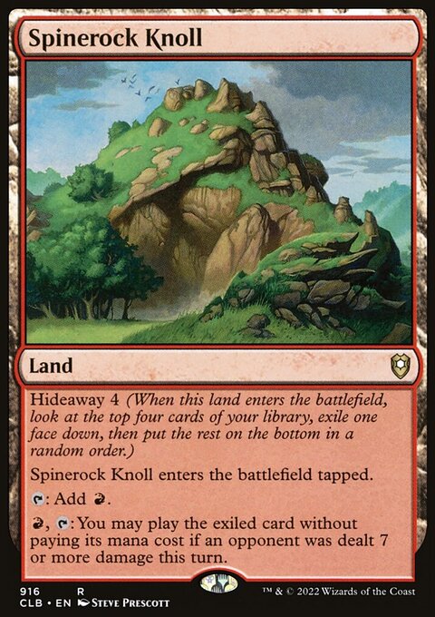 Spinerock Knoll [Commander Legends: Battle for Baldur's Gate]