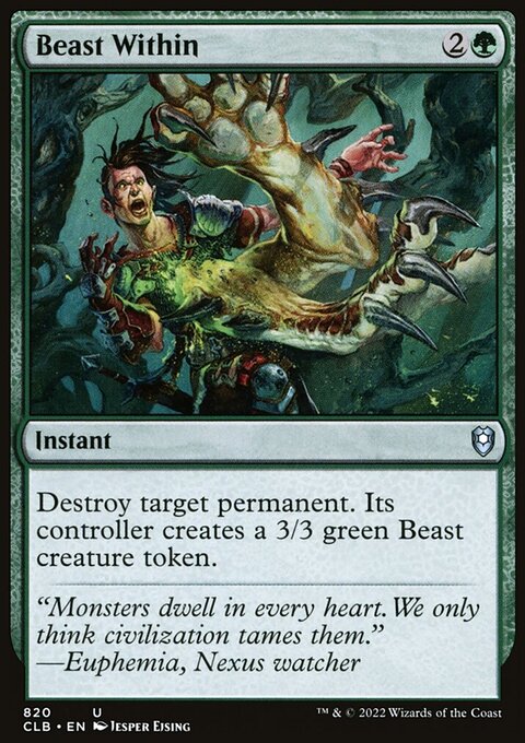 Beast Within [Commander Legends: Battle for Baldur's Gate]