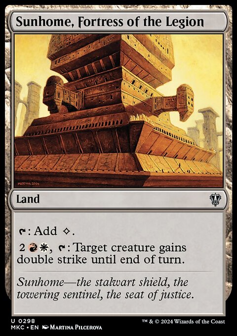 Sunhome, Fortress of the Legion [Murders at Karlov Manor Commander]