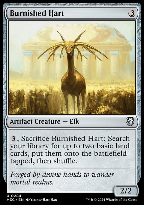 Burnished Hart (Ripple Foil) [Modern Horizons 3 Commander]