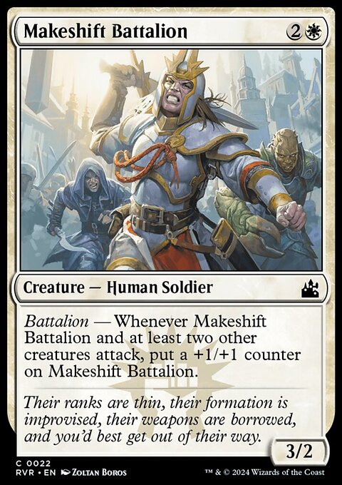 Makeshift Battalion [Ravnica Remastered]