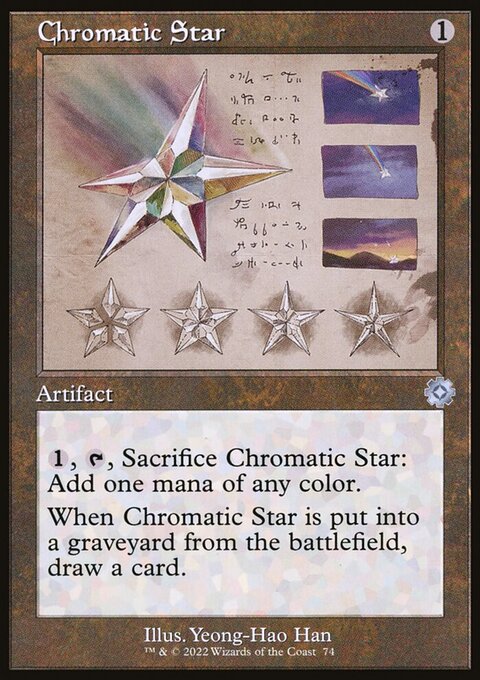 Chromatic Star (Retro Schematic) [The Brothers' War Retro Artifacts]