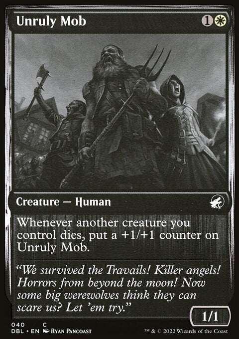 Unruly Mob [Innistrad: Double Feature]