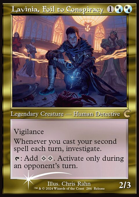 Lavinia, Foil to Conspiracy (Retro) [Ravnica: Clue Edition]