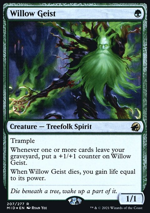 Willow Geist [Innistrad: Midnight Hunt Prerelease Promos]