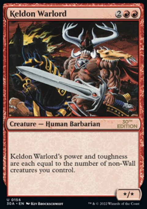 Keldon Warlord [30th Anniversary Edition]
