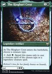 Kolvori, God of Kinship // The Ringhart Crest [Kaldheim Prerelease Promos]