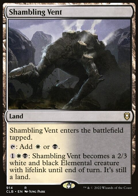 Shambling Vent [Commander Legends: Battle for Baldur's Gate]