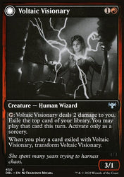 Voltaic Visionary // Volt-Charged Berserker [Innistrad: Double Feature]