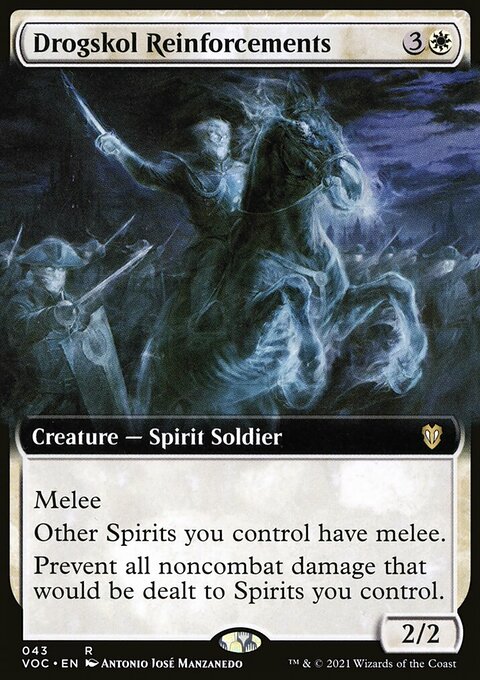 Drogskol Reinforcements (Extended Art) [Innistrad: Crimson Vow Commander]