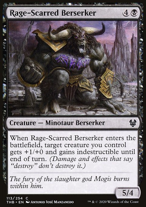 Rage-Scarred Berserker [Theros Beyond Death]
