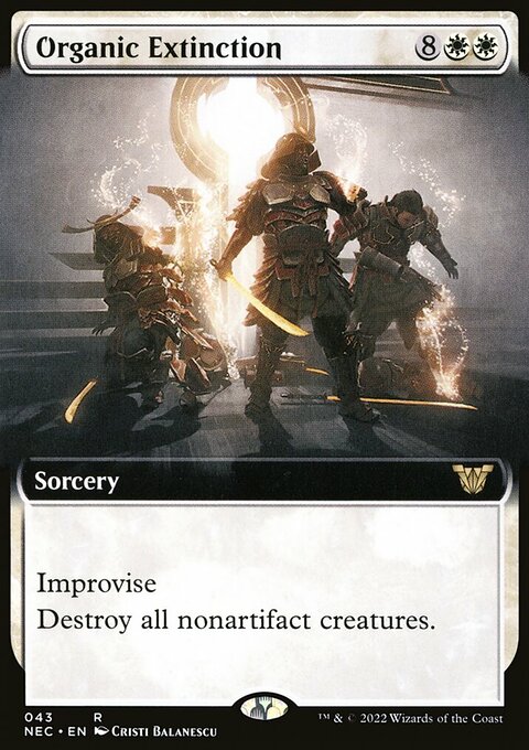 Organic Extinction (Extended Art) [Kamigawa: Neon Dynasty Commander]