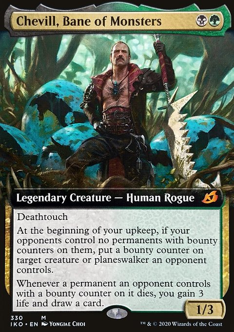 Chevill, Bane of Monsters (Extended Art) [Ikoria: Lair of Behemoths]