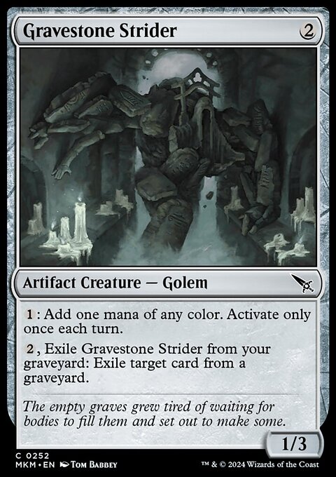 Gravestone Strider [Murders at Karlov Manor]