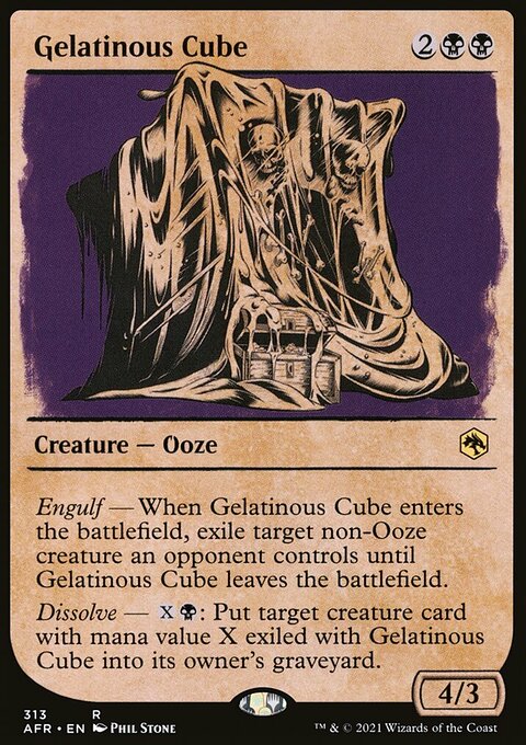 Gelatinous Cube (Showcase) [Dungeons & Dragons: Adventures in the Forgotten Realms]