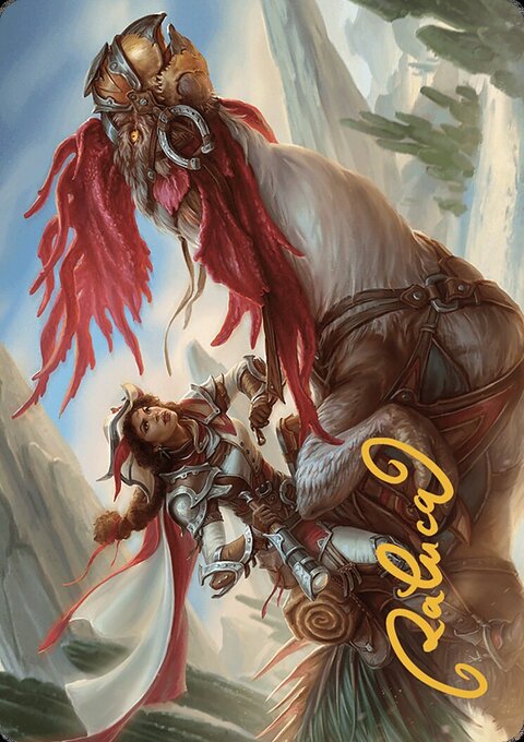 Frontier Seeker Art Card [Outlaws of Thunder Junction Art Series]