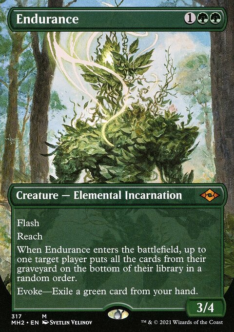 Endurance (Borderless Alternate Art) [Modern Horizons 2]
