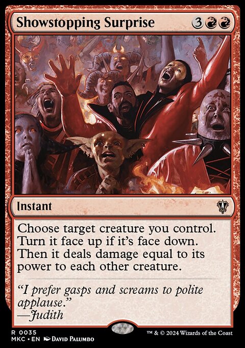 Showstopping Surprise [Murders at Karlov Manor Commander]