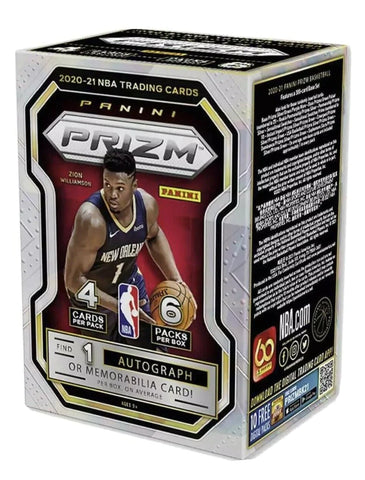 Panini Prizm 2020-21 NBA Basketball Blaster NBA Trading Cards